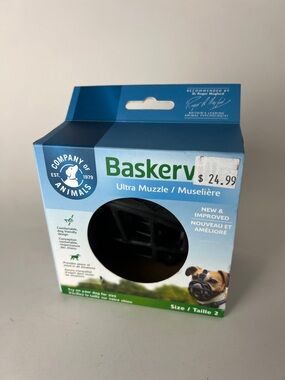 Baskerville Ultra Muzzle for dogs - Black Size 2